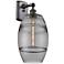 Ballston Vaz 10.88" High Oil Rubbed Bronze Sconce With Light Smoke Sha
