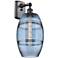 Ballston Vaz 10.88" High Oil Rubbed Bronze Sconce With Princess Blue S