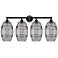 Ballston Vaz 11.63"H Brushed Brass Adjustable Sconce w/ Clear Shade
