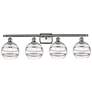 Ballston Vaz 12.38"W 3-Light Black Brass Corded Multi Pendant w/ Blue
