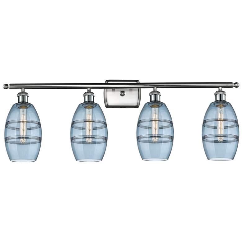 Image 1 Ballston Vaz 12.38"W 3-Light Black Brass Corded Pendant w/ Smoke Shade