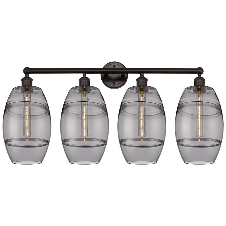 Image 1 Ballston Vaz 13.38"H Chrome Horizontally Adjustable Sconce w/ Blue Sha