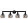 Ballston Vaz 13.38"H Copper Horizontally Adjustable Sconce w/ Smoke Sh