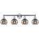 Ballston Vaz 13.38"H Gold Horizontally Adjustable Sconce w/ Blue Shade