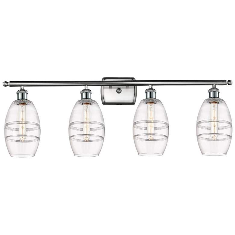 Image 1 Ballston Vaz 14.5"W 3-Light Black Brass Corded Multi Pendant w/ Blue S