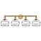 Ballston Vaz 4-Light Vanity Light w/ Clear Shade