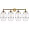 Ballston Vaz 4-Light Vanity Light w/ Clear Shade