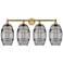 Ballston Vaz 4-Light Vanity Light w/ Smoke Shade