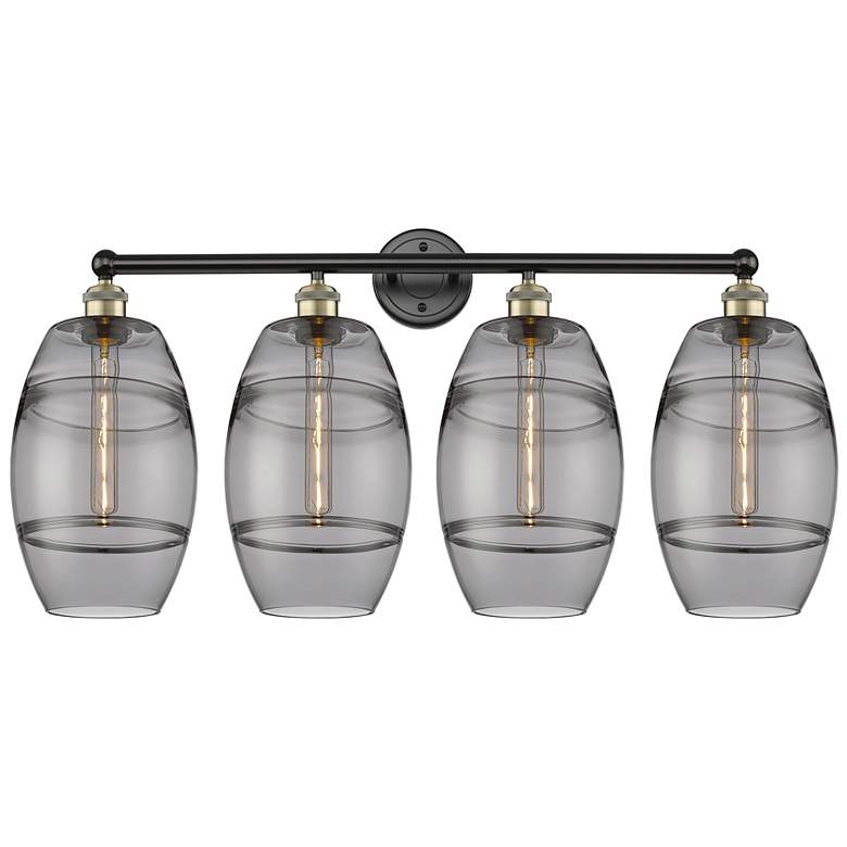 Image 1 Ballston Vaz 4-Light Vanity Light w/ Smoke Shades