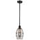 Ballston Vaz 5.88"W Oiled Bronze Stemmed Mini Pendant w/ Light Smoke S