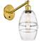 Ballston Vaz 8.13"H Gold Vertically Adjustable Sconce w/ Clear Shade
