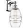 Ballston Vaz 9.13" High Polished Chrome Sconce With Clear Shade