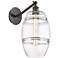 Ballston Vaz 9.88"H Oiled Bronze Adjustable Sconce w/ Clear Shade