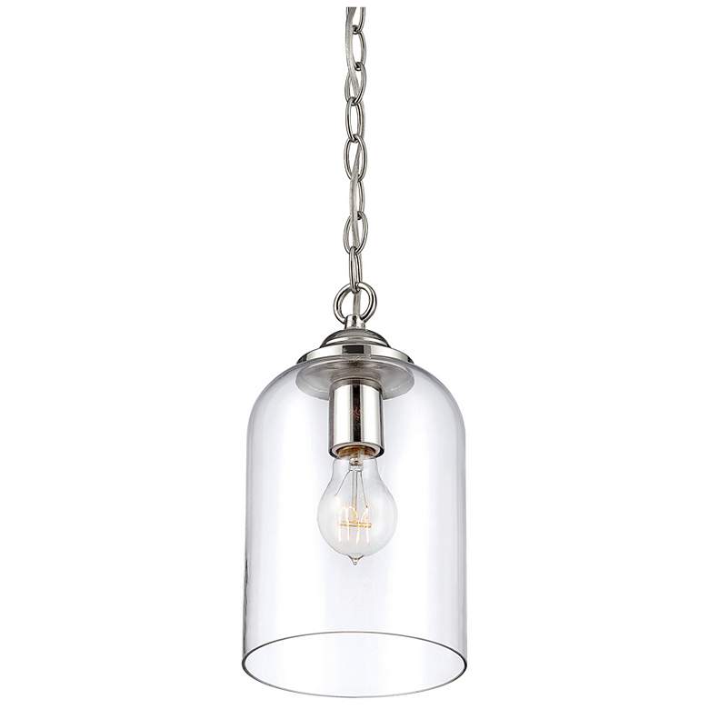 Image 2 Bally 1-Light Pendant in Polished Nickel more views