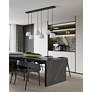 3_Balmes 6-light Black Pendant Light with White Glass Shade more views