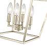 3_Balmoral 12" Wide Modern Gold 4-Light Ceiling Light more views