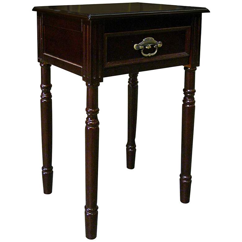 Image 1 Balow 15 1/2 inch Wide Cherry Square End Table