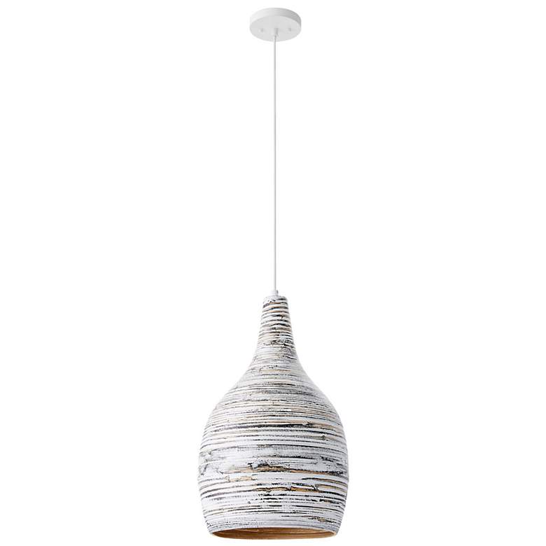 Image 2 Balsam 1-Light Pendant in Brindled Bamboo more views