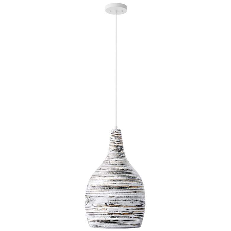 Image 3 Balsam 1-Light Pendant in Brindled Bamboo more views