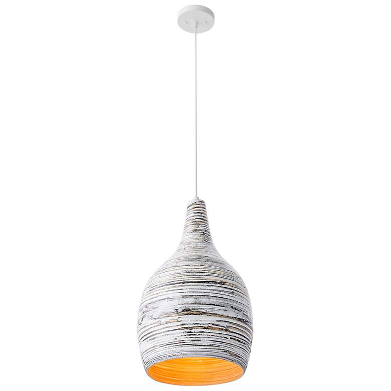 Image 5 Balsam 1-Light Pendant in Brindled Bamboo more views