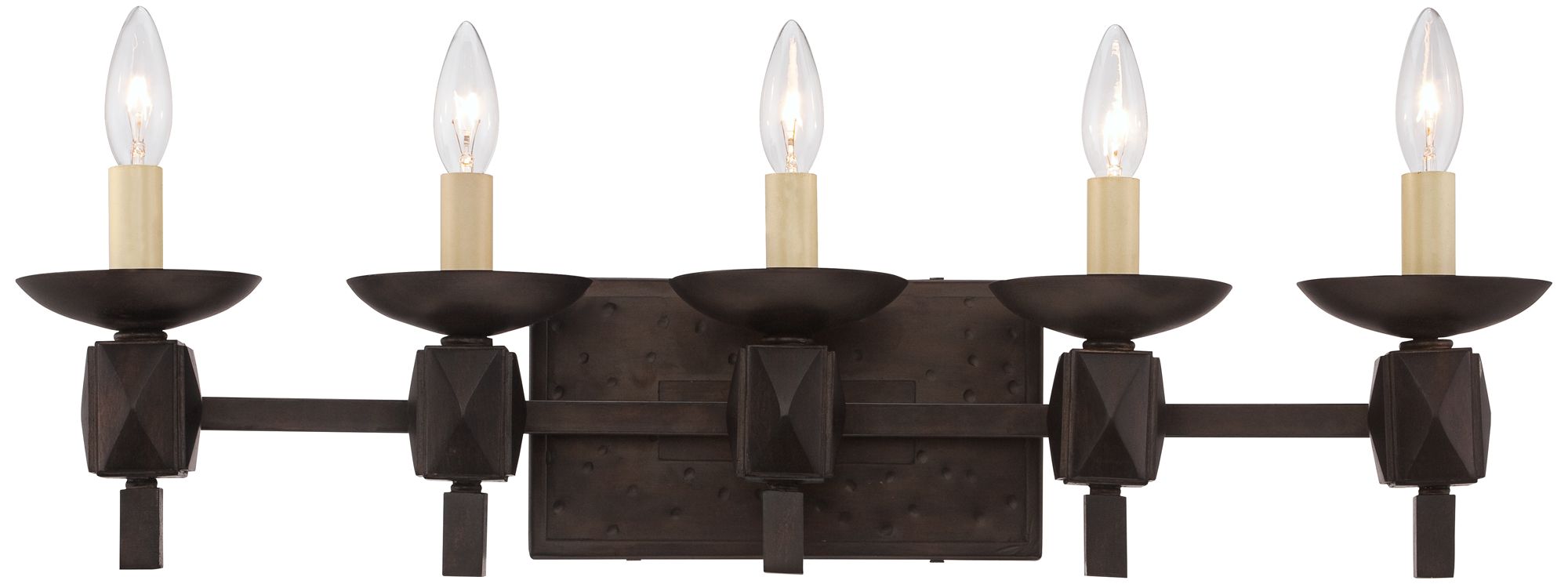 Balsimo 28 1/2" Wide 5-Light Spanish Traditional Bath Light