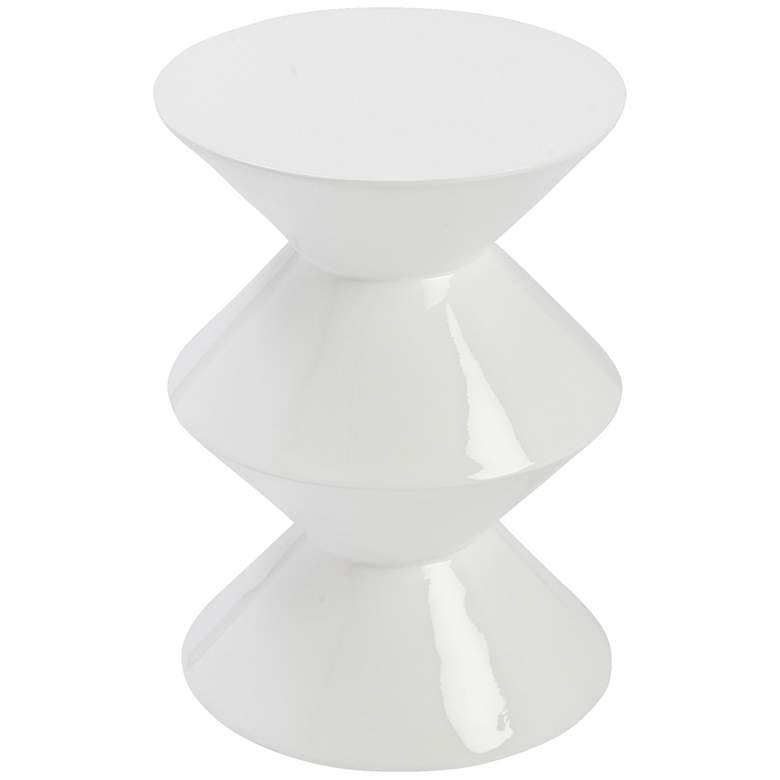 Image 1 Balta Modern White Side Table
