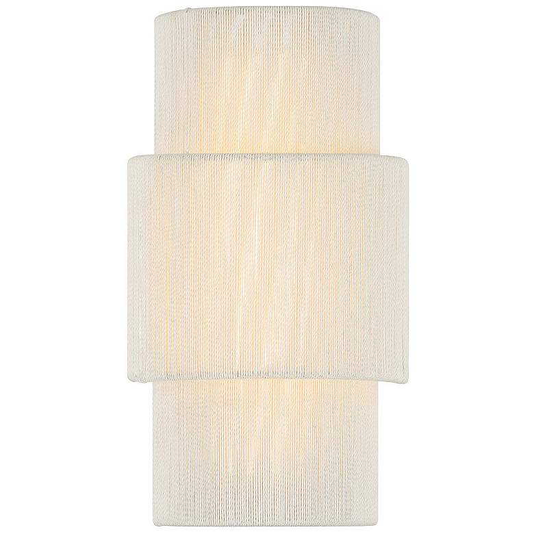 Image 1 Balthazar LED Wall Sconce in Natural Abaca