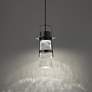 Thumbnail3 of Balthus 15 1/4" High Black LED Outdoor Hanging Light more views