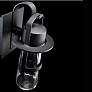 Thumbnail4 of Balthus 16"H x 7"W 1-Light Outdoor Wall Light in Black more views