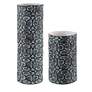 2_Baltra Set of 2 Verdigris Ceramic Vases