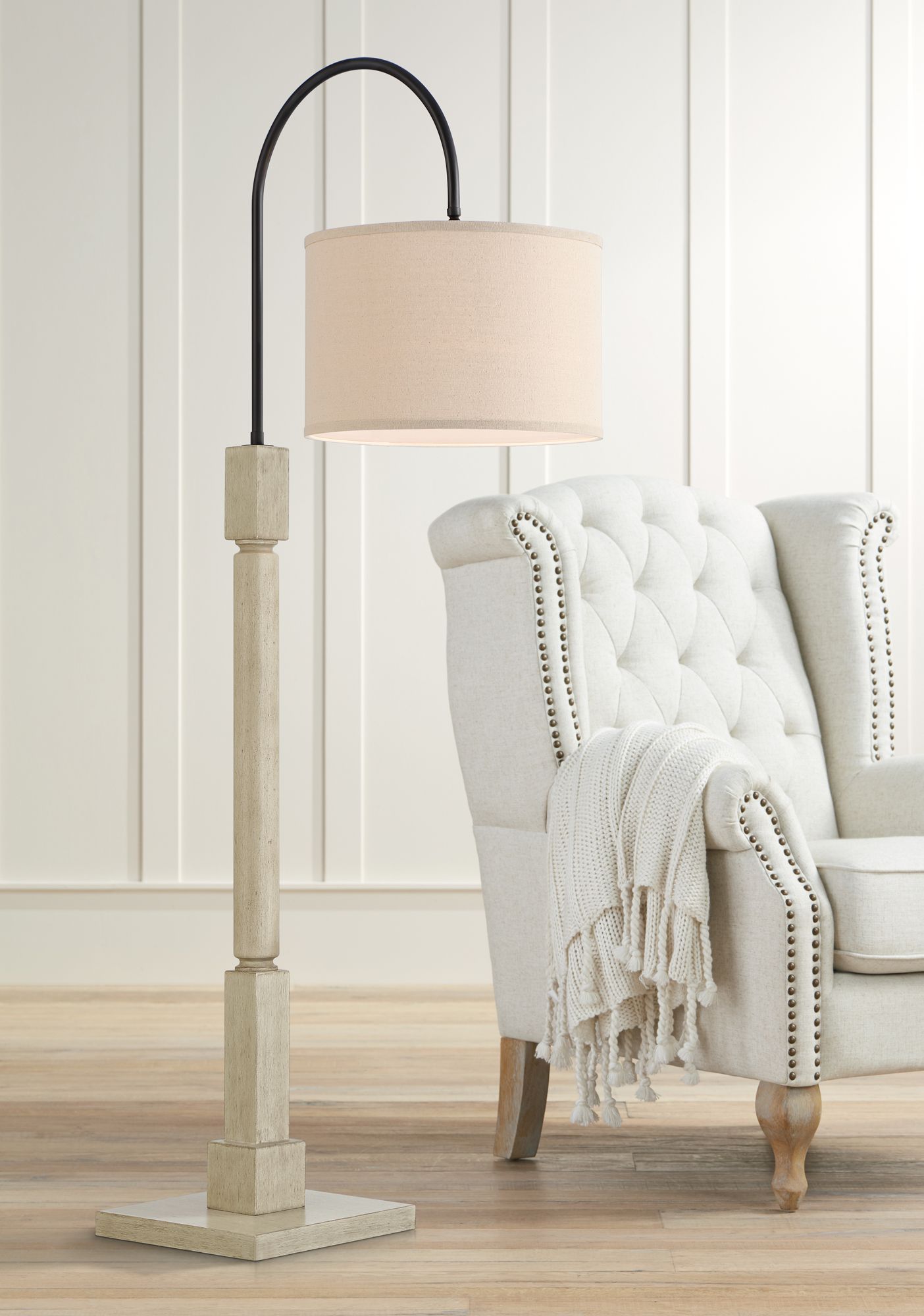 threshold arc floor lamp