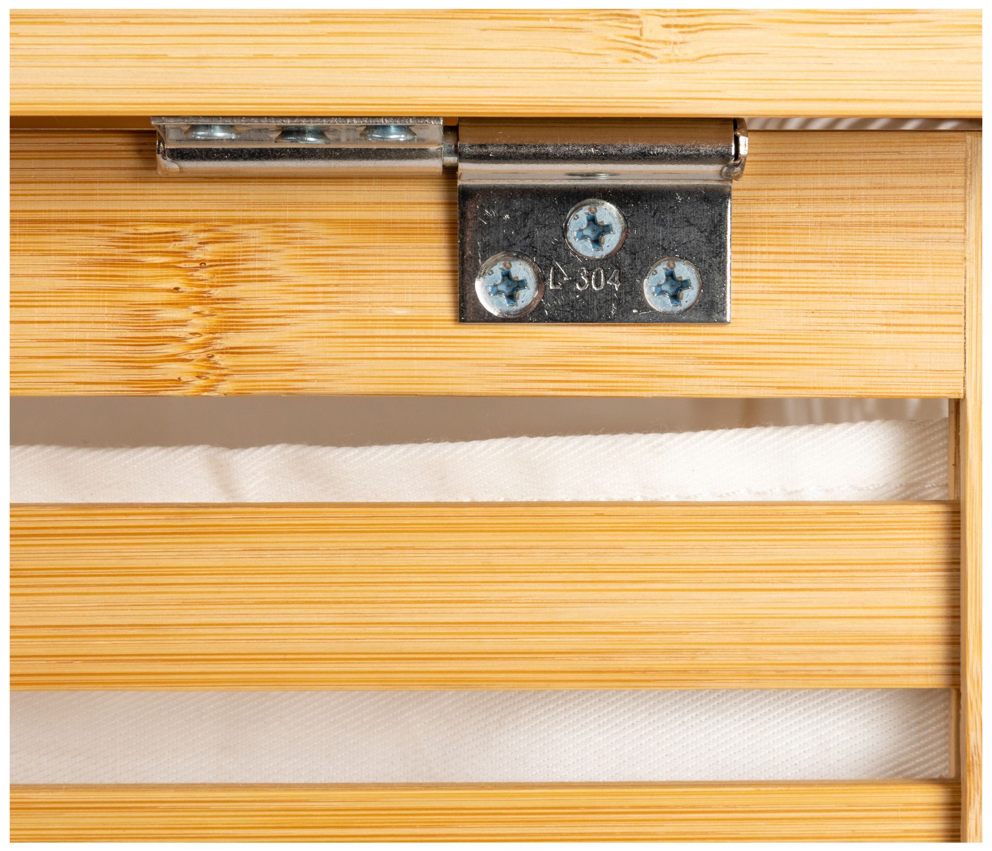 Bamboo and Cotton Double Laundry Sorter