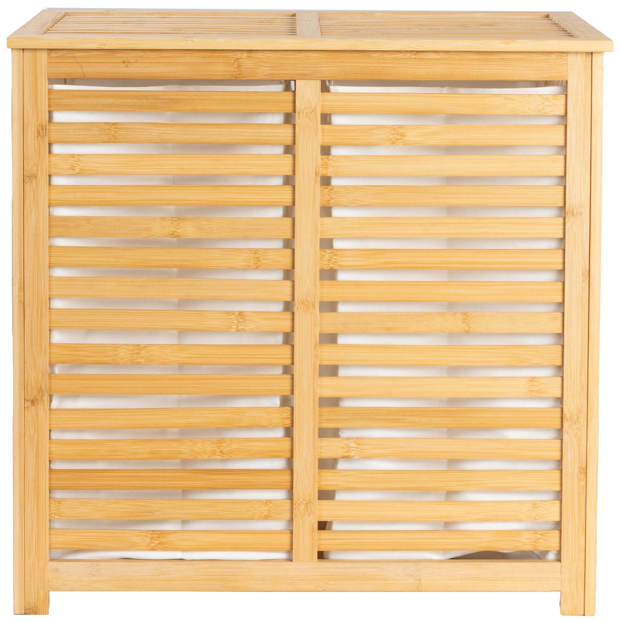 Bamboo and Cotton Double Laundry Sorter