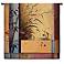 Bamboo Garden 53" Square Wall Tapestry