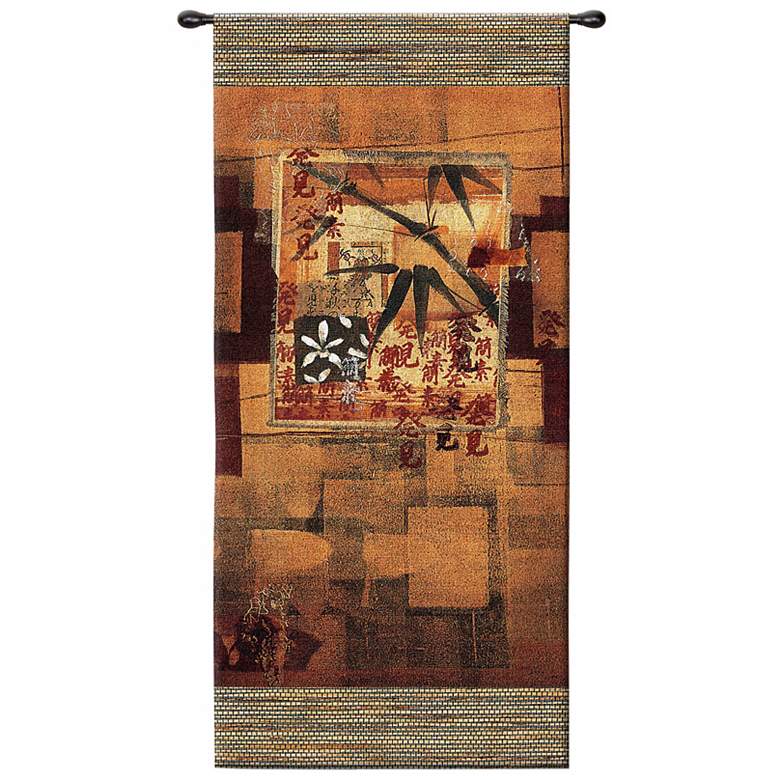 Image 1 Bamboo Inspirations I Hanging 52 inch High Wall Tapestry