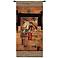 Bamboo Inspirations II Hanging 52" High Wall Tapestry