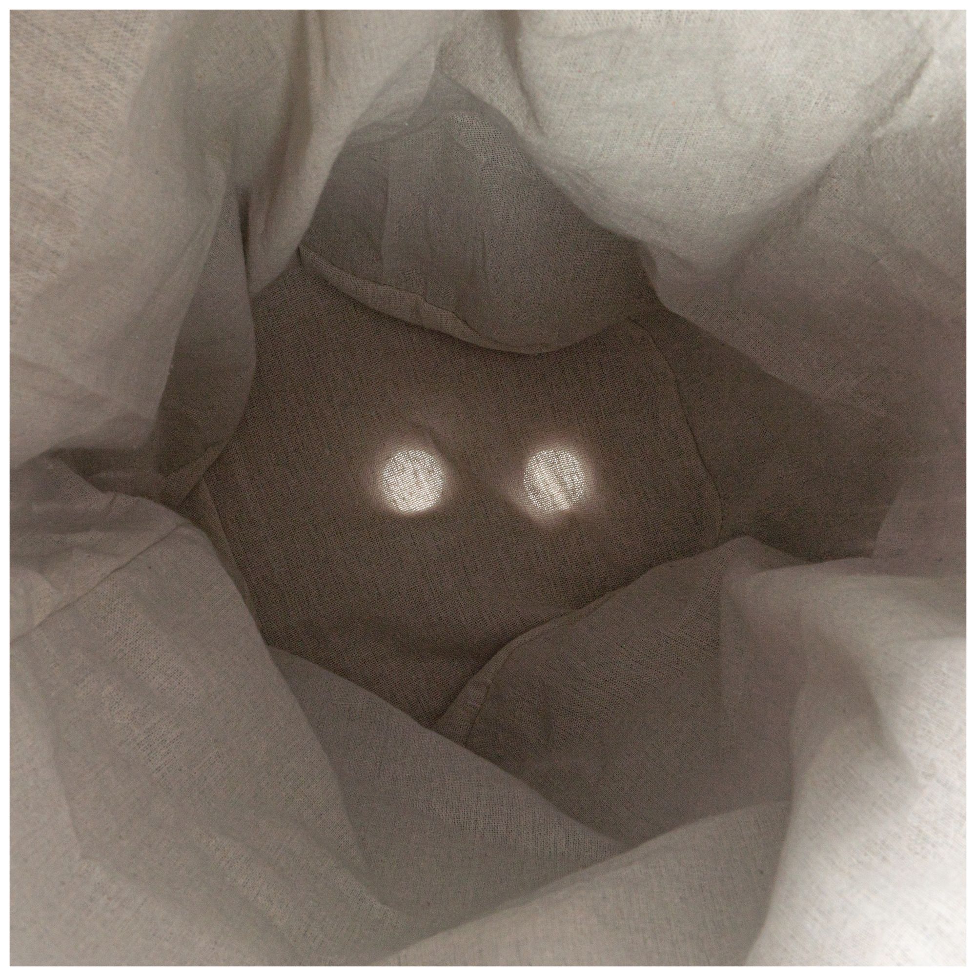 Bamboo Laundry Hamper with Rope Handles, 19-Gallons, Black