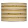 Bamboo Wrap Giclee Tropical Coastal Drum Shade 13.5x13.5x10 (Spider)