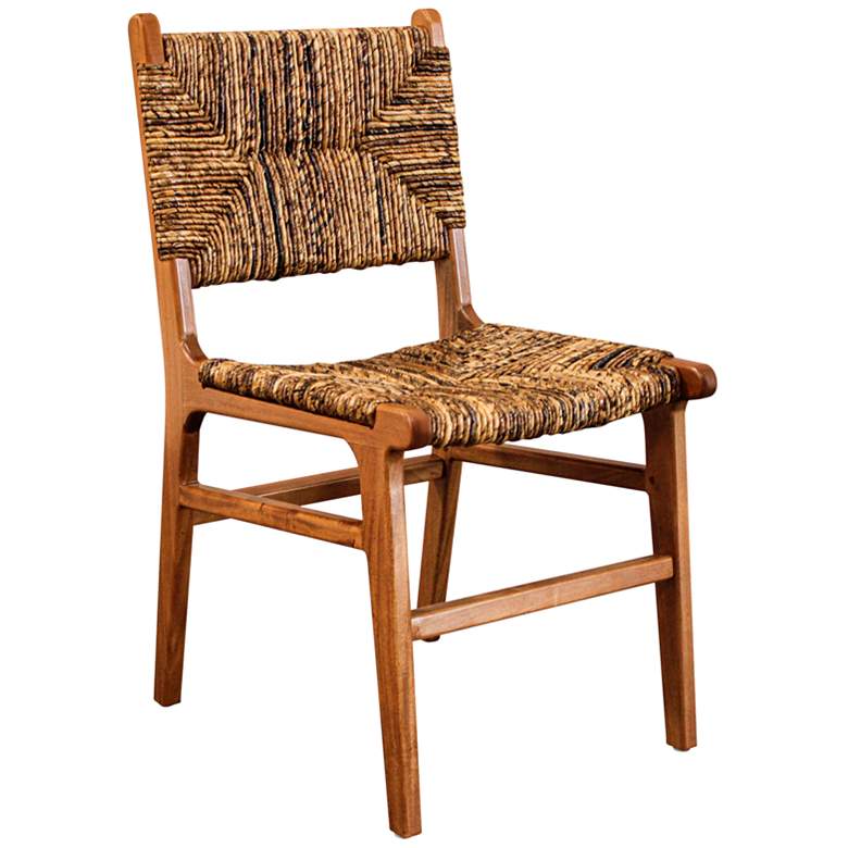 Image 1 Banana Caramel Weave Dining Chair Set of 2