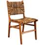 Banana Caramel Weave Dining Chair Set of 2