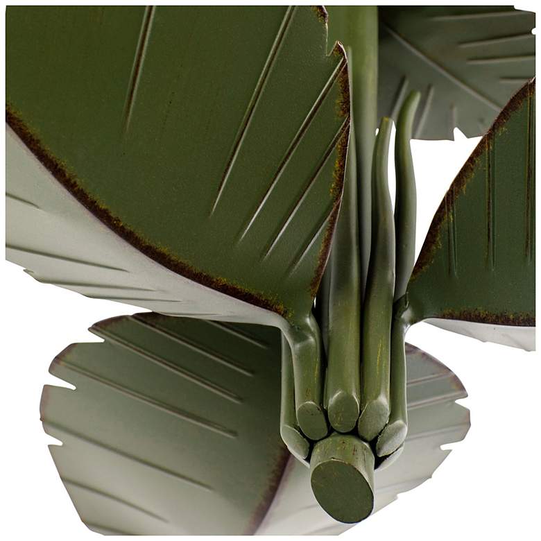 Image 5 Banana Leaf 3-Lt Semi-Flush - Banana Leaf more views