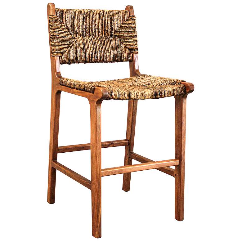 Image 1 Banana Weave Caramel Barstool Set of 2