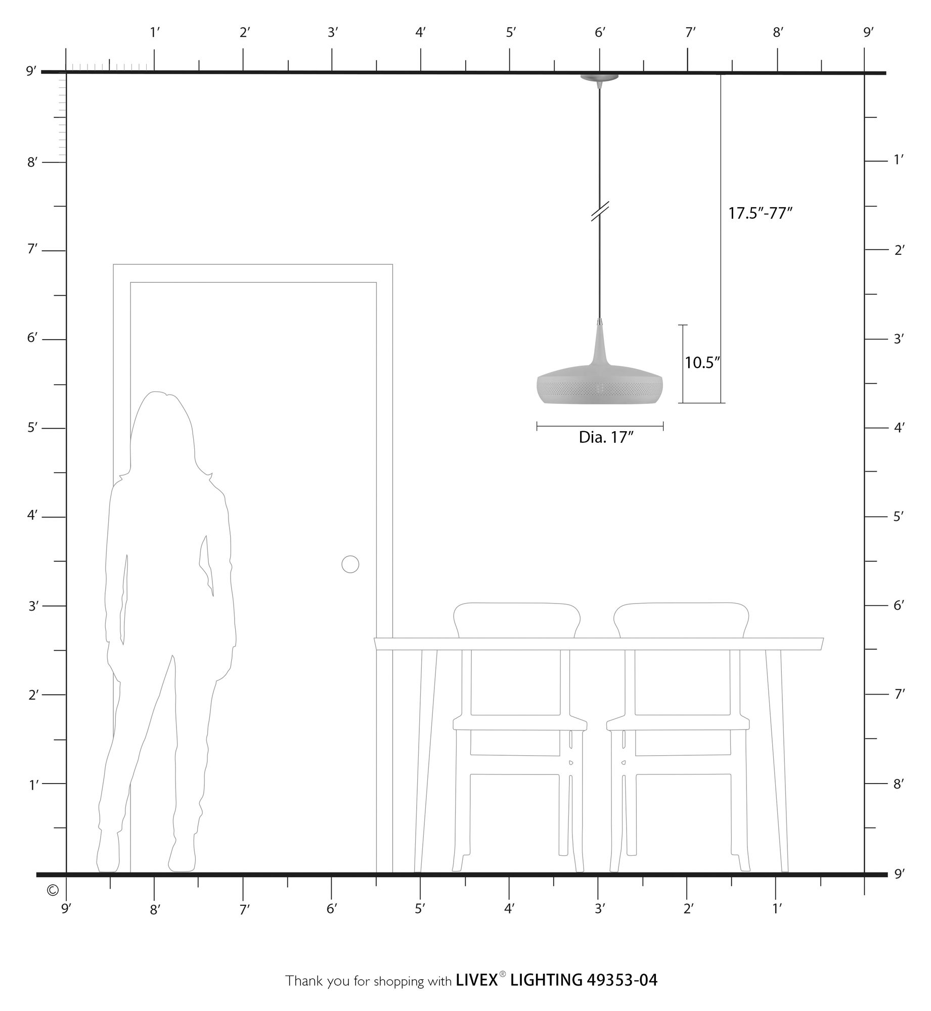 Banbury 1 Light Black Pendant with Antique Brass Accents