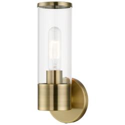 Banca 1 Light Antique Brass ADA Single Sconce