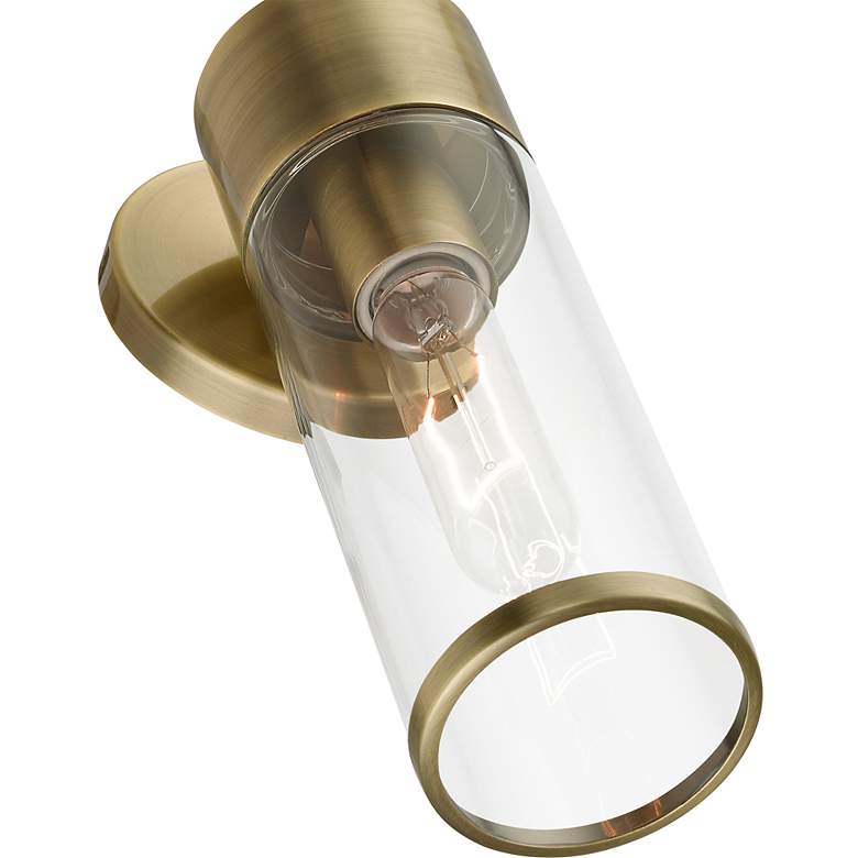 Image 6 Banca 1 Light Antique Brass ADA Single Sconce more views