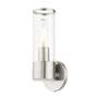 4_Banca 11 1/4" High Brushed Nickel ADA Wall Sconce more views