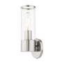 6_Banca 11 1/4" High Brushed Nickel ADA Wall Sconce more views