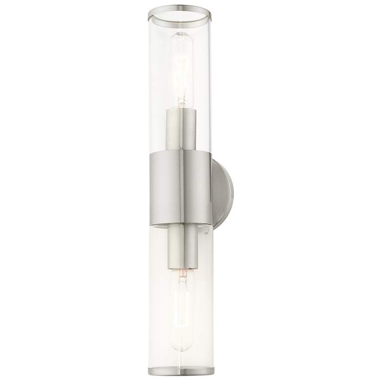 Image 5 Banca 18 1/2" Wide Brushed Nickel 2-Light Bath Light more views