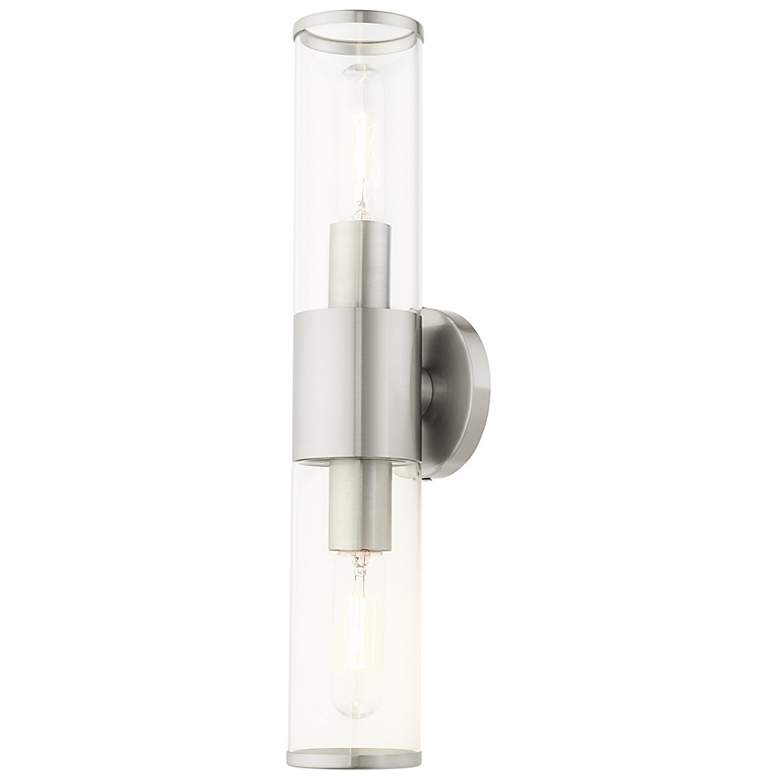 Image 7 Banca 18 1/2" Wide Brushed Nickel 2-Light Bath Light more views
