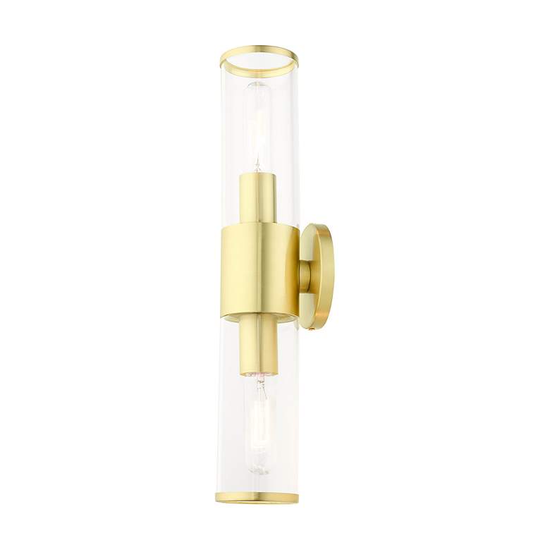 Image 7 Banca 18 1/2" Wide Satin Brass ADA 2-Light Bath Light more views